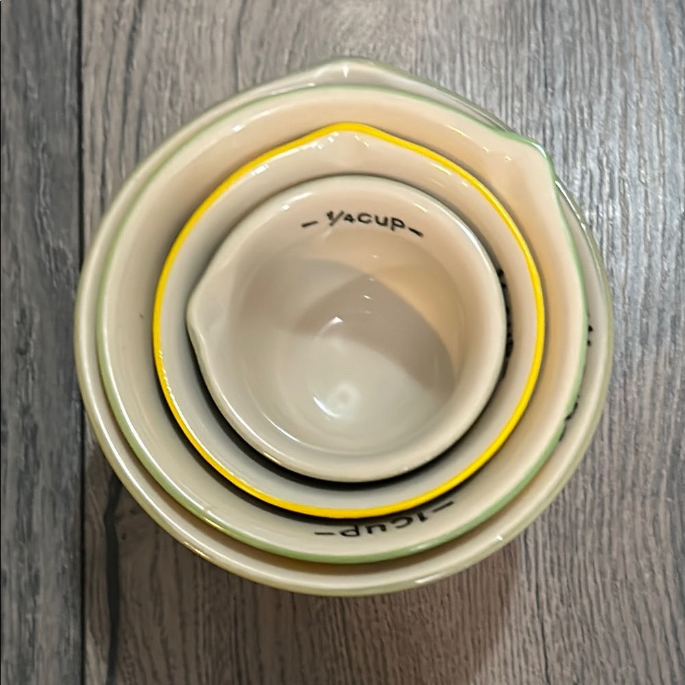 Set of Ceramic Measuring Cups